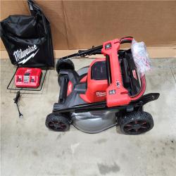 M18 FUEL Brushless Cordless 21 in. Walk Behind Dual Battery Self-Propelled Mower W/ Rapid Charger