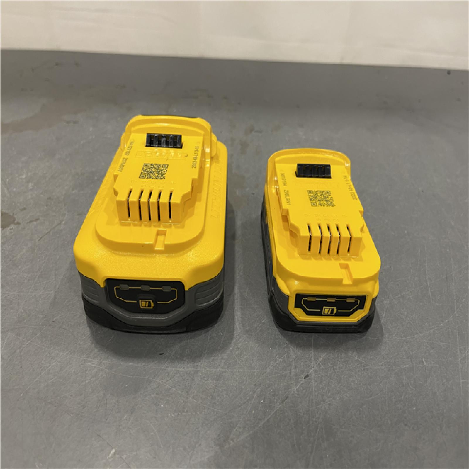 AS-IS - Dewalt Powerstack 20-Volt Lithium-Ion 5.0 Ah and 1.7 Ah Batteries and Charger