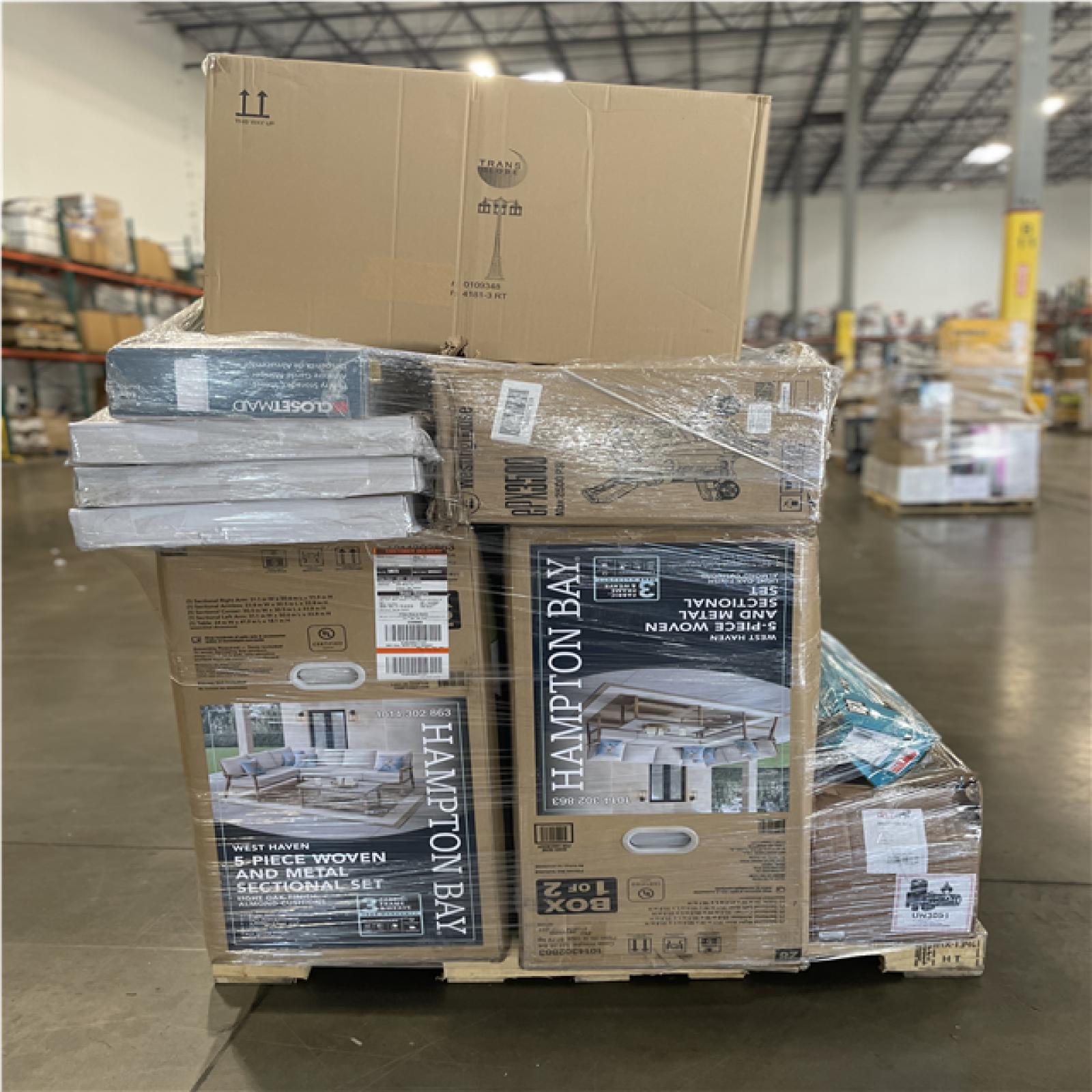 DALLAS LOCATION- AS-IS HOME IMPROVEMENT PALLET