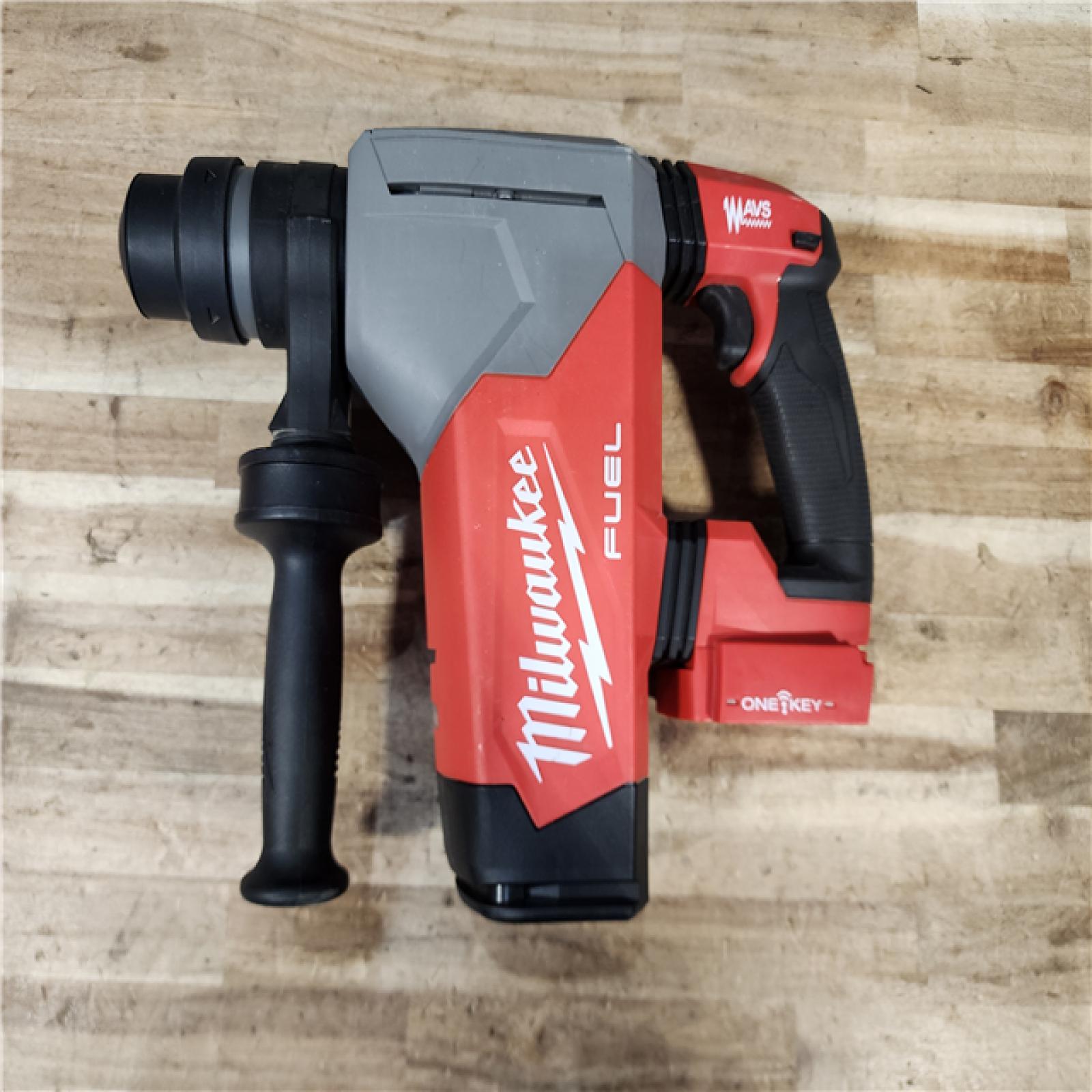 HOUSTON LOCATION - AS-IS Milwaukee FUEL 18V Lithium-Ion Brushless Cordless SDS-Plus 1-1/8 in. Rotary Hammer Drill (Tool-Only)