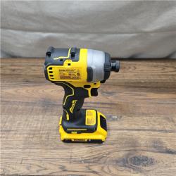 AS-IS DEWALT ATOMIC 20V MAX* Brushless Cordless Compact 1/4 in. Impact Driver Kit