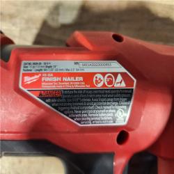 HOUSTON LOCATION - AS - IS Milwaukee FUEL 18-Volt Lithium-Ion Brushless Cordless Gen II 15-Gauge Angled Finish Nailer (Tool-Only)