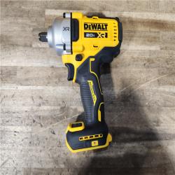 HOUSTON LOCATION - AS-IS (APPEARS LIKE NEW) DeWalt 20V MAX 1/2 in. Cordless Brushless Mid-Range Impact Wrench (Tool-Only)