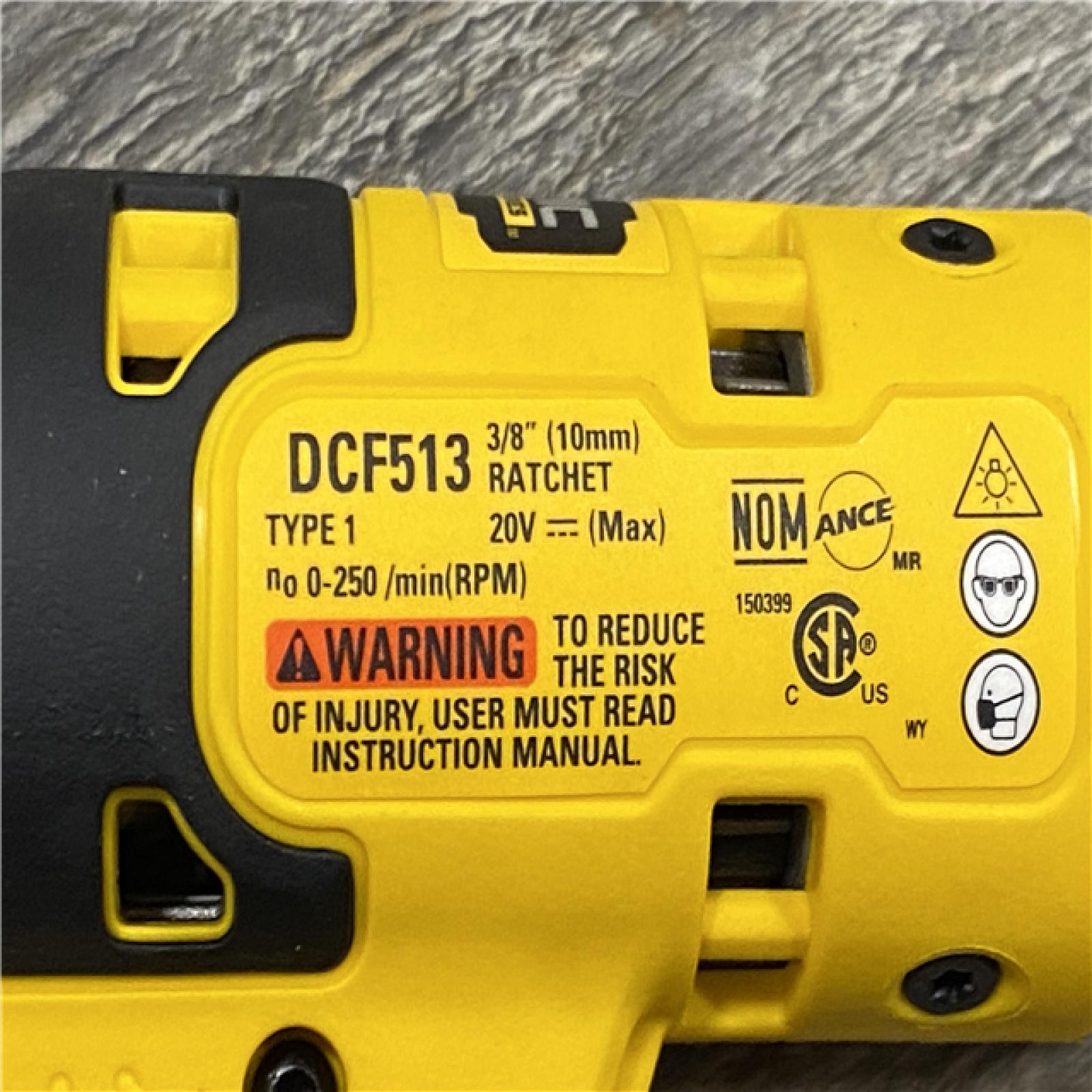 AS-IS DEWALT ATOMIC 20V MAX Cordless 3/8 in. Ratchet (Tool Only)