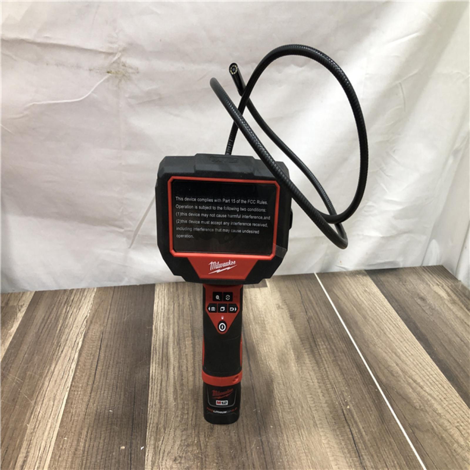AS-IS Milwaukee 12V Lithium-Ion Cordless M-SPECTOR 360-Degree 4 ft. Inspection Camera Kit