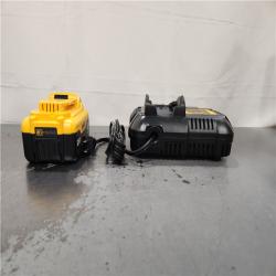 AS-IS- DEWALT 20V MAX Lithium-Ion 6.0 Ah Battery and Charger