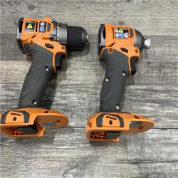 AS-IS RIDGID 18V SubCompact Brushless 2-Tool Combo Kit