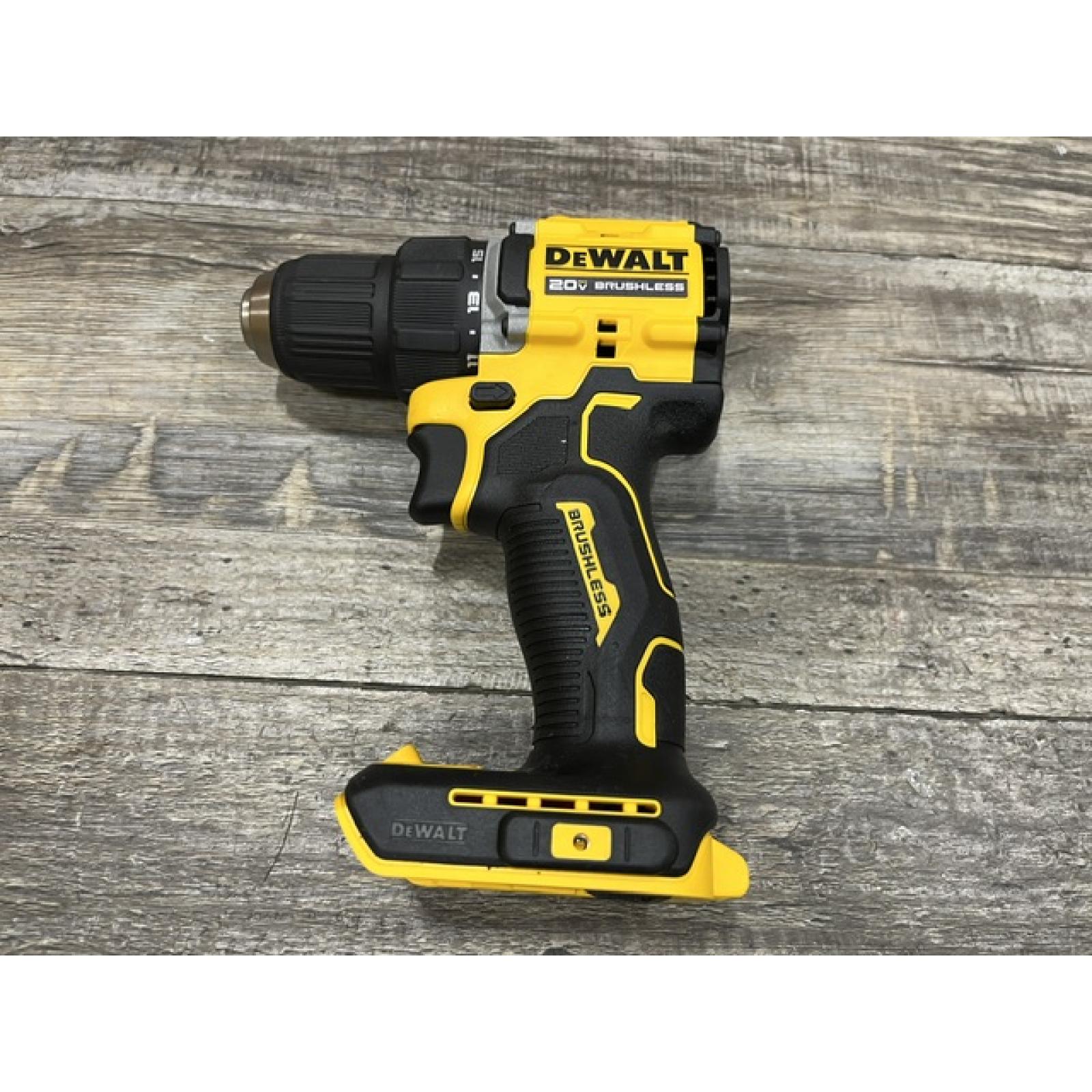 AS-IS DEWALT Atomic 20V Lithium-Ion Cordless Compact 1/2 in. Drill/Driver Kit