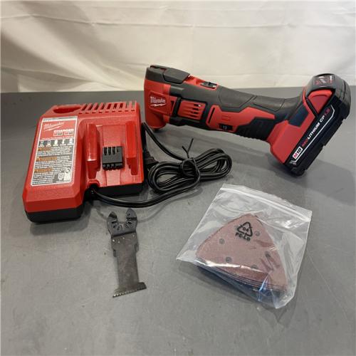AS-IS - Milwaukee M18 18-Volt Lithium-Ion Cordless Oscillating Multi-Tool Kit