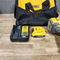 HOUSTON LOCATION - AS - IS DEWALT 20V MAX XR Lithium-Ion Cordless 18-Gauge Narrow Crown Stapler Kit