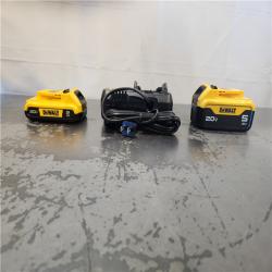 AS-IS- DEWALT 20V MAX Lithium-Ion Battery Kit with 5.0Ah and 2.0Ah Battery and Charger