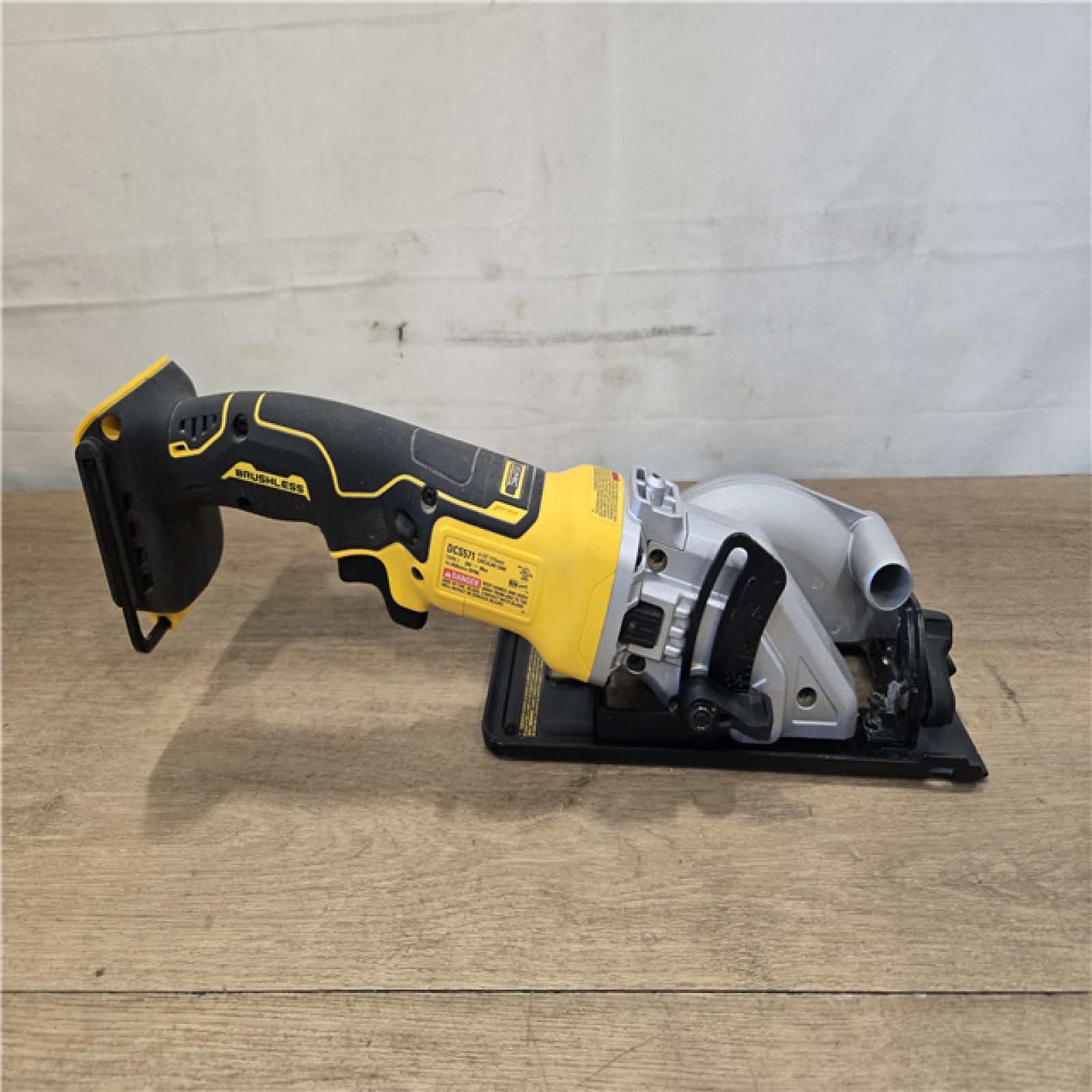 AS-IS DEWALT ATOMIC 20V MAX Cordless 4-1/2 in. Circular Saw (Tool Only)