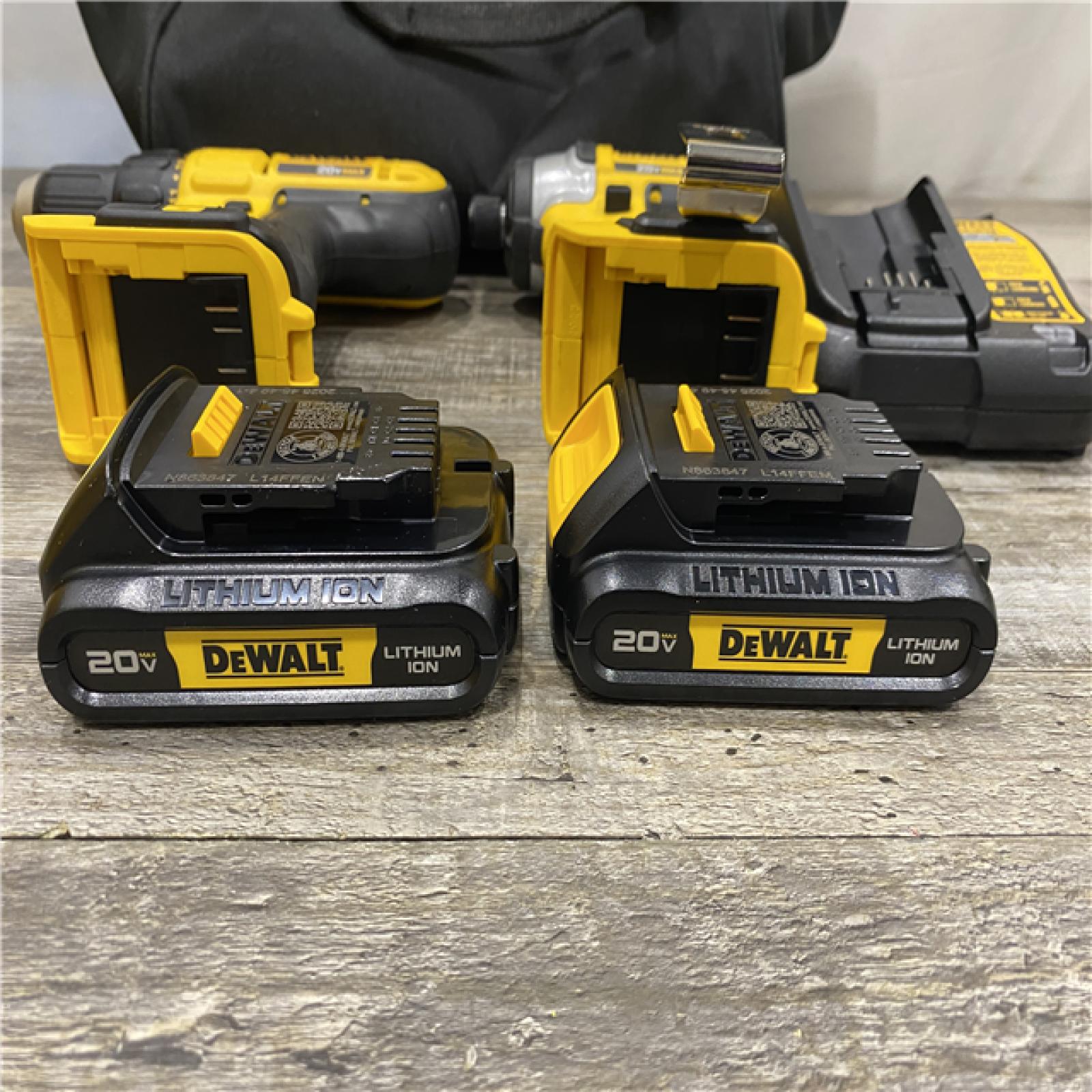 AS-IS DEWALT 20V MAX Cordless Drill/Impact 2 Tool Combo Kit