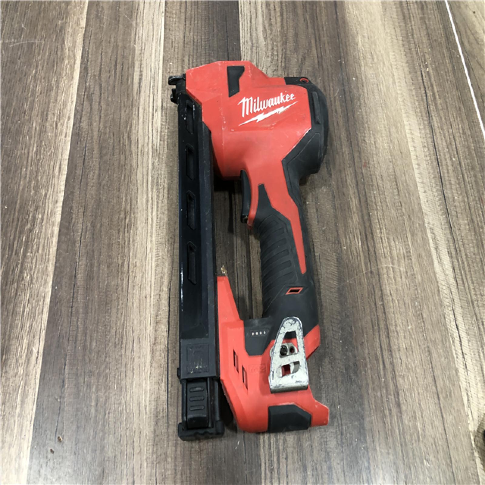 AS-IS Milwaukee M12 12-Volt Lithium-Ion Cordless Cable Stapler (Tool-Only)