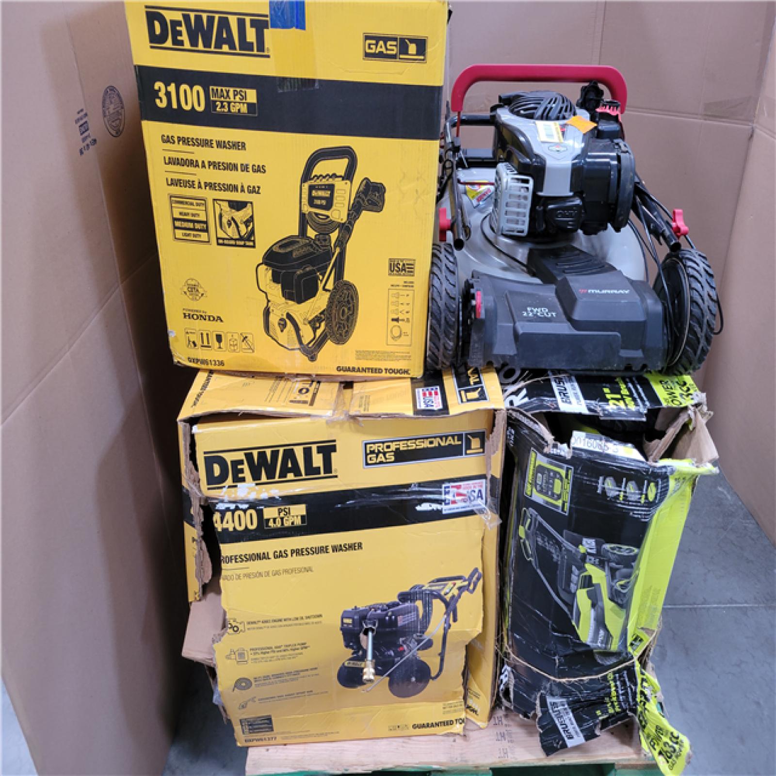 CALIFORNIA AS-IS OUTDOOR POWER EQUIPMENT