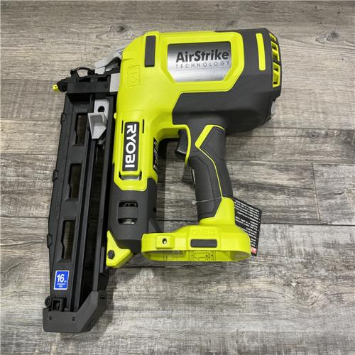 AS-IS RYOBI ONE+ 18V AirStrike 16-Gauge Cordless Finish Nailer (Tool Only)