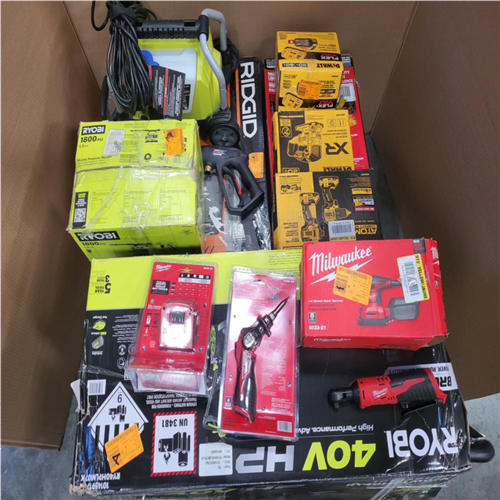 CALIFORNIA AS-IS TOOL PALLET