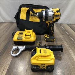 AS-IS DEWALT 20V XR Lithium-Ion Cordless Hammer Drill Kit