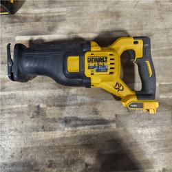 HOUSTON LOCATION - AS-IS FLEXVOLT 60V MAX Cordless Brushless Reciprocating Saw with (1) FLEXVOLT 9.0Ah Battery
