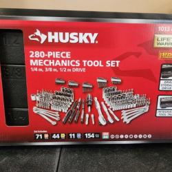 Phoenix NEW Husky 280-Piece SAE/Metric Mechanics Tool Set with Tool Box (SEALED)