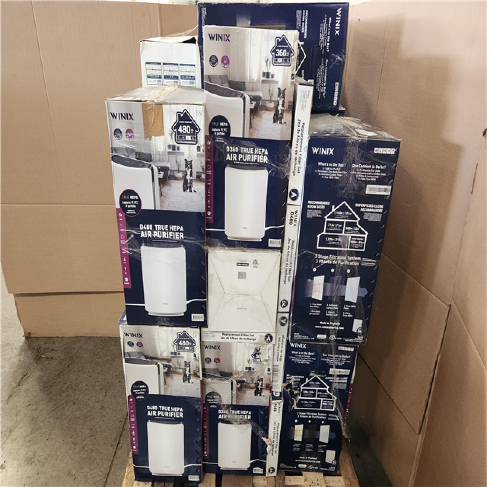 Phoenix AS-IS Mixed Winix Air Purifier, AHAM Verified Pallet (16-Cases)