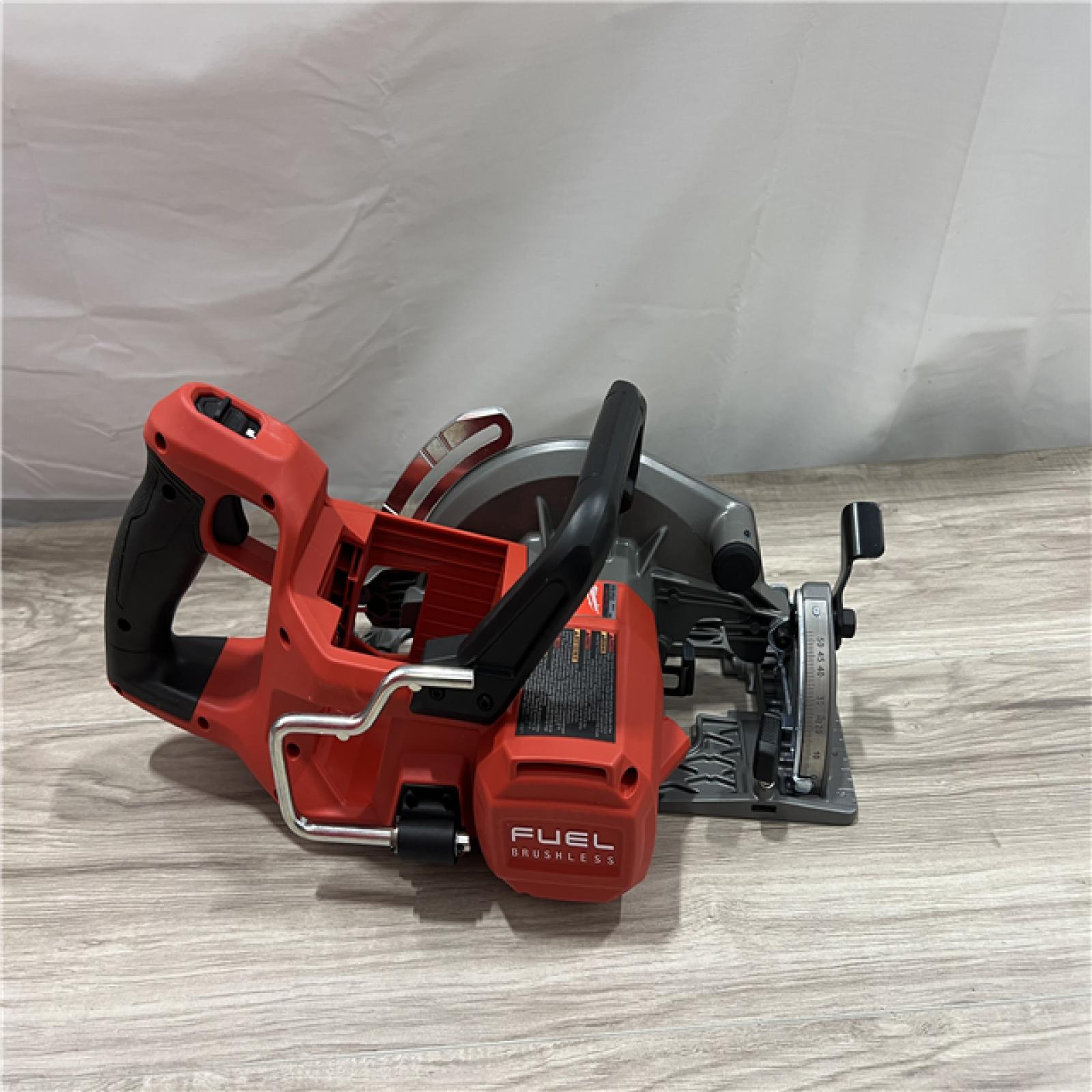 AS-IS Milwaukee FUEL 18V Lithium-Ion Cordless 7-1/4 in. Rear Handle Circular Saw (Tool-Only)
