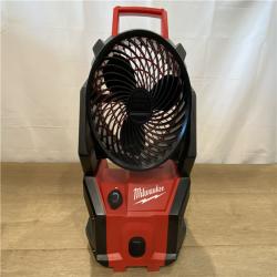 AS-IS Milwaukee 18-Volt Lithium-Ion Brushless Cordless PACKOUT Jobsite Fan (Tool-Only)