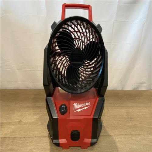 AS-IS Milwaukee 18-Volt Lithium-Ion Brushless Cordless PACKOUT Jobsite Fan (Tool-Only)