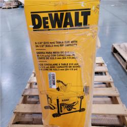 CALIFORNIA AS-IS DEWALT 8-1/4 (210 mm) TABLE SAW WITH 24-1/2 (622.3 mm) RIP CAPACITY