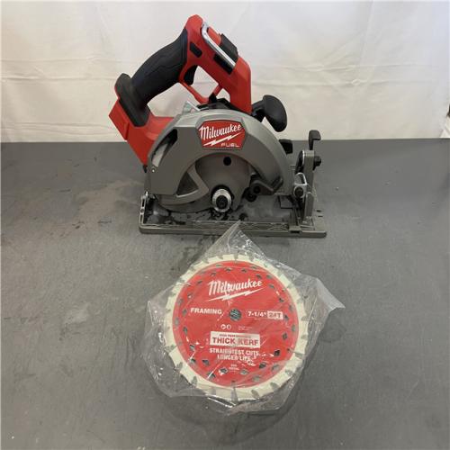 AS-IS - Milwaukee M18 FUEL 18V Lithium-Ion Brushless Cordless 7-1/4 in. Circular Saw