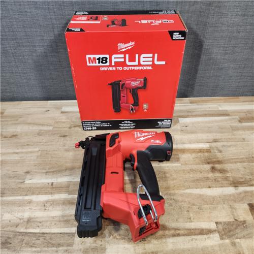 HOUSTON LOCATION - AS-IS (APPEARS LIKE NEW) Milwaukee FUEL 18-Volt Lithium-Ion Brushless Cordless Gen II 18-Gauge Brad Nailer (Tool-Only)