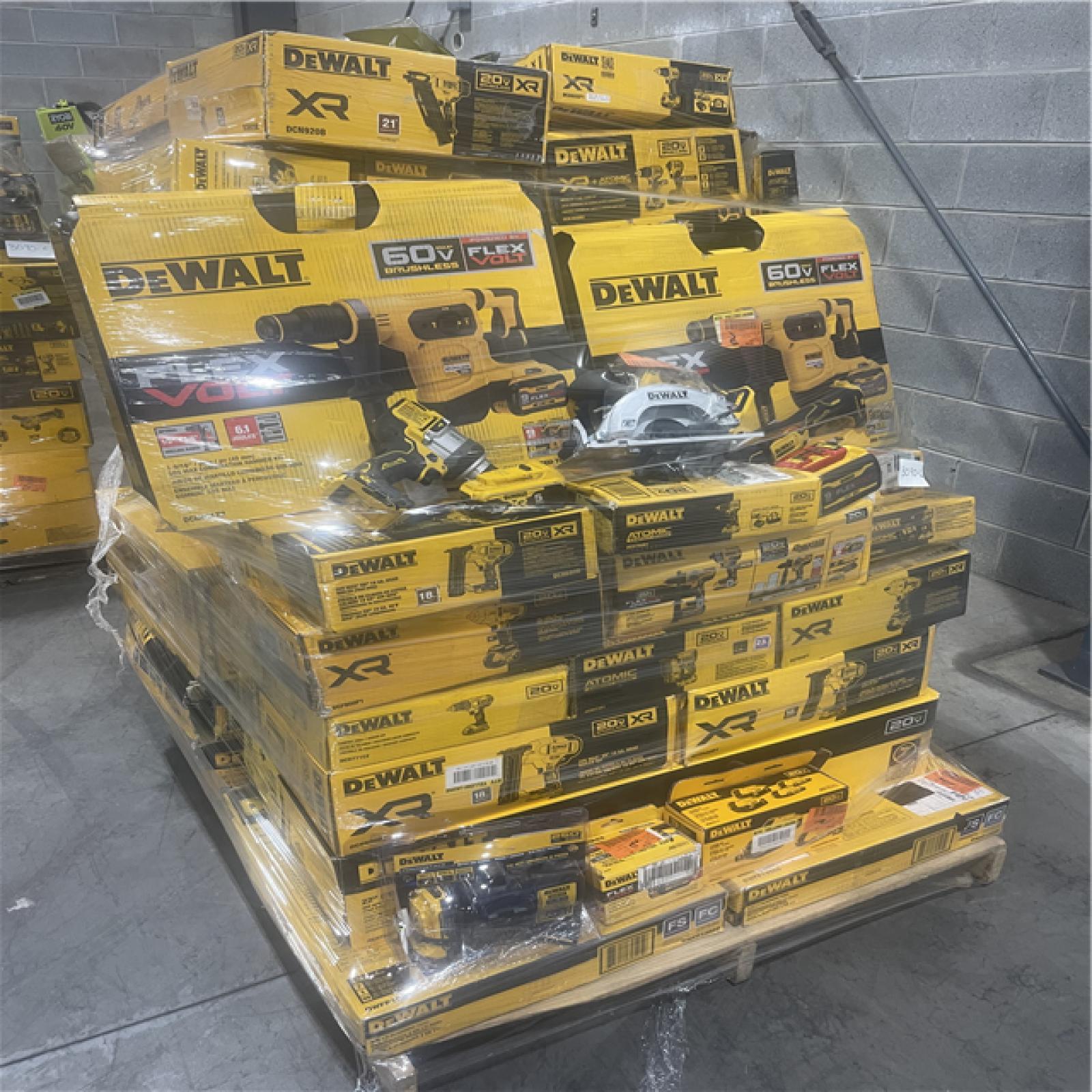 Pittston Location As-Is Power Tools Partial Truckload (10 pallets) 3090-C