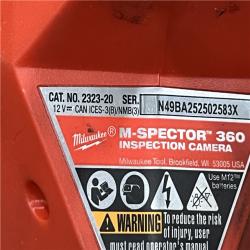 AS-IS Milwaukee 12V Lithium-Ion Cordless M-SPECTOR 360-Degree 4 ft. Inspection Camera Kit