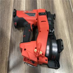 AS-IS Milwaukee FUEL 18-Volt Lithium-Ion Brushless Cordless Coil Roofing Nailer (Tool Only)