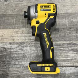 AS-IS DEWALT Atomic 20V Max Lithium-Ion Brushless Cordless Compact 1/4 in. Impact Driver Kit