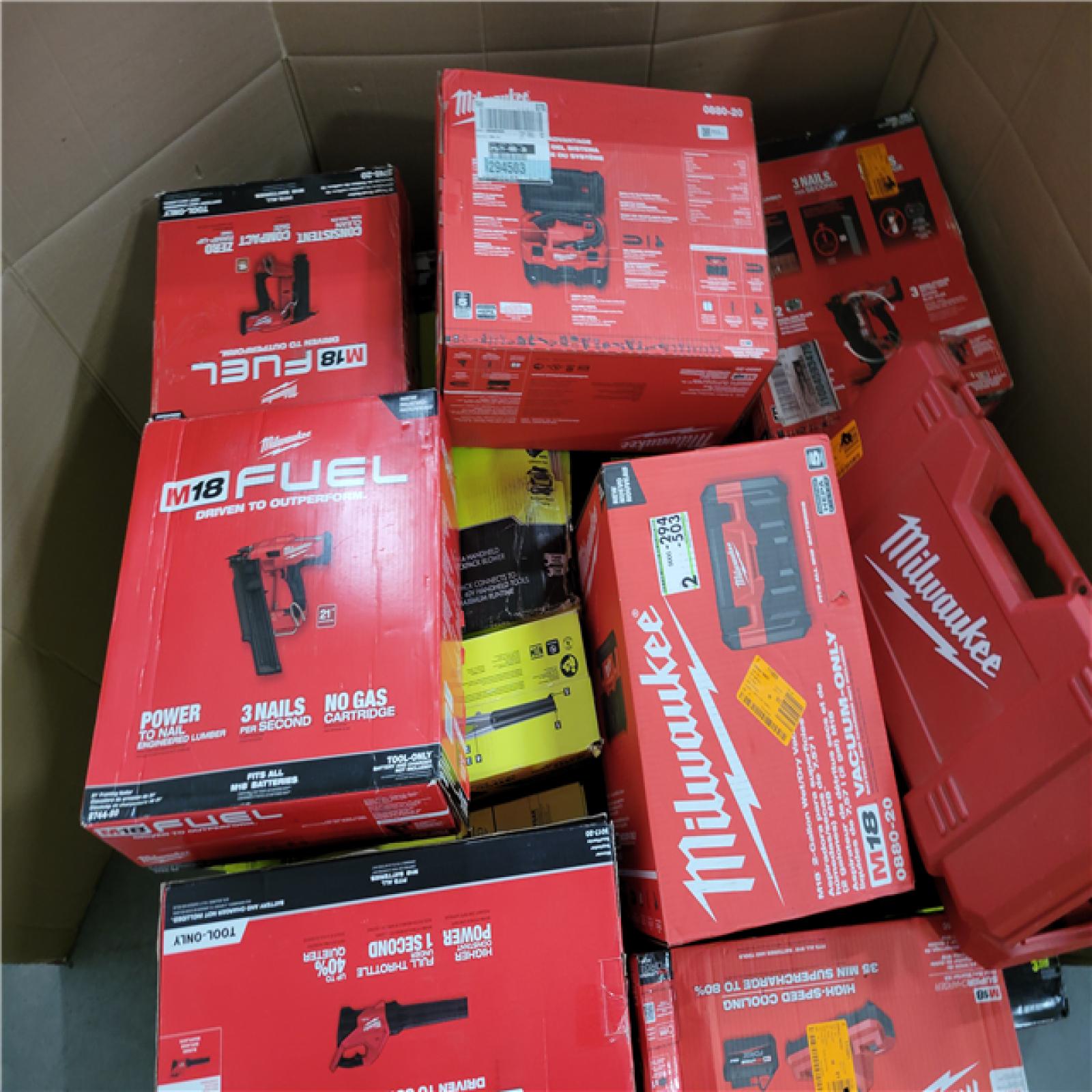 CALIFORNIA AS-IS TOOL PALLET