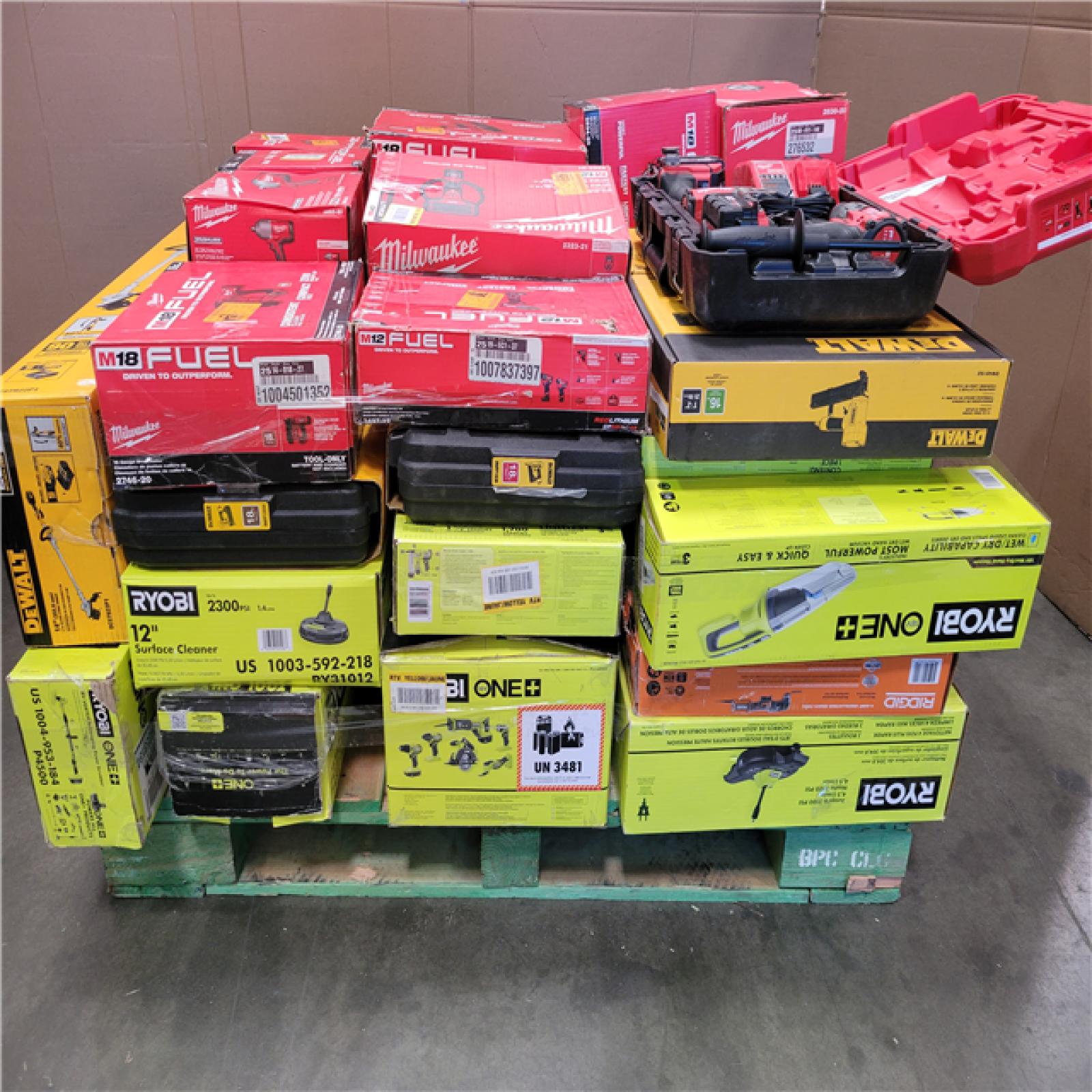 CALIFORNIA AS-IS TOOL PALLET