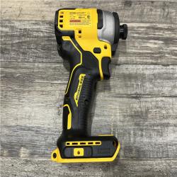 AS-IS DEWALT Atomic 20V Max Lithium-Ion Brushless Cordless Compact 1/4 in. Impact Driver Kit