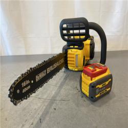 AS-IS - DEWALT  FLEXVOLT 60V MAX 16in. Brushless Cordless Battery Powered Chainsaw Kit