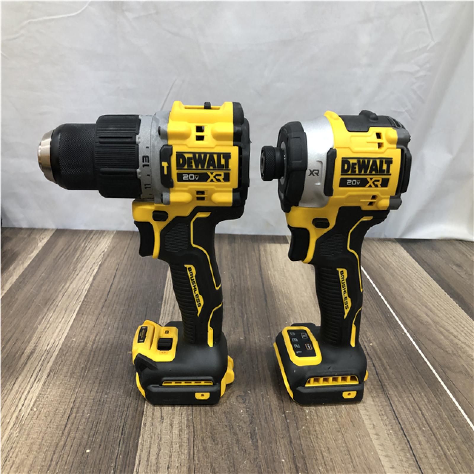 AS-IS DEWALT 20V XR Lithium-Ion Cordless 2-Tool Combo Kit