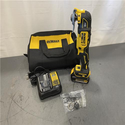AS-IS - DEWALT 20V MAX XR Cordless Brushless 3-Speed Oscillating Multi Tool Kit