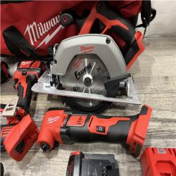AS-IS Milwaukee 18-Volt Lithium-Ion Cordless (6-Tool) Combo Kit