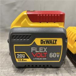 AS-IS DEWALT FLEXVOLT 20V/60V MAX Lithium-Ion 12.0Ah Battery and Fan Cooled Fast Charger