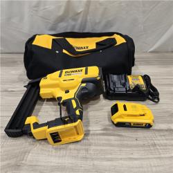 AS-IS DeWALT DCN681D1 20V MAX 18ga Cordless Narrow Crown Stapler Kit