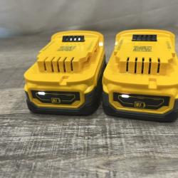 AS-IS DEWALT 20V MAX XR POWERSTACK Lithium-Ion 1.7 Ah Compact Battery (2-Pack)