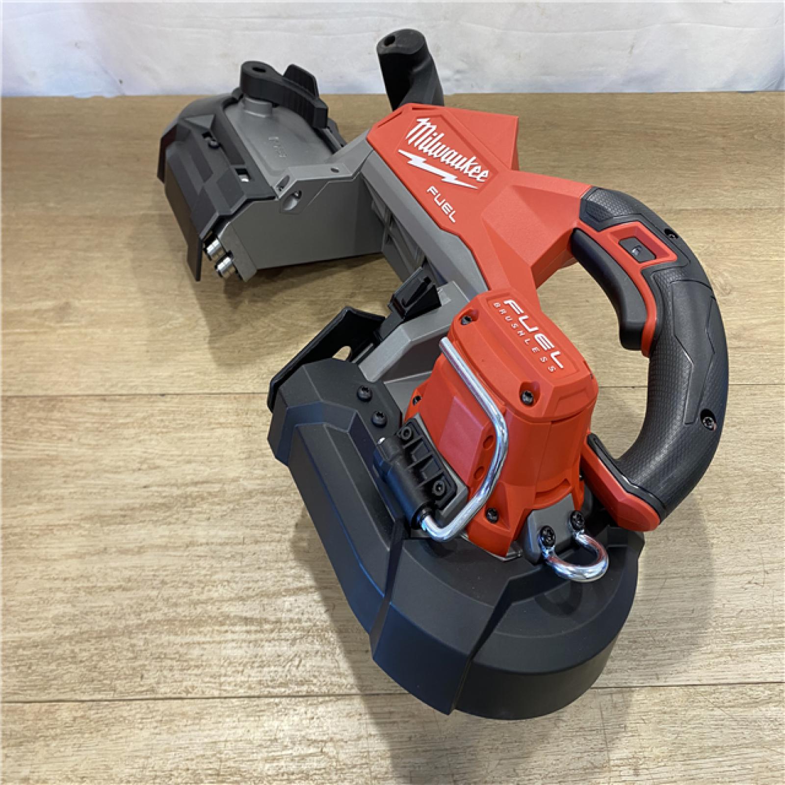 AS-IS Milwaukee FUEL 18V Lithium-Ion Brushless Cordless Deep Cut Band Saw (Tool-Only)