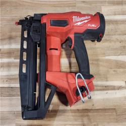 HOUSTON LOCATION - AS-IS Milwaukee FUEL 18-Volt Lithium-Ion Brushless Cordless Gen ll 16-Gauge Straight Finish Nailer (Tool Only)