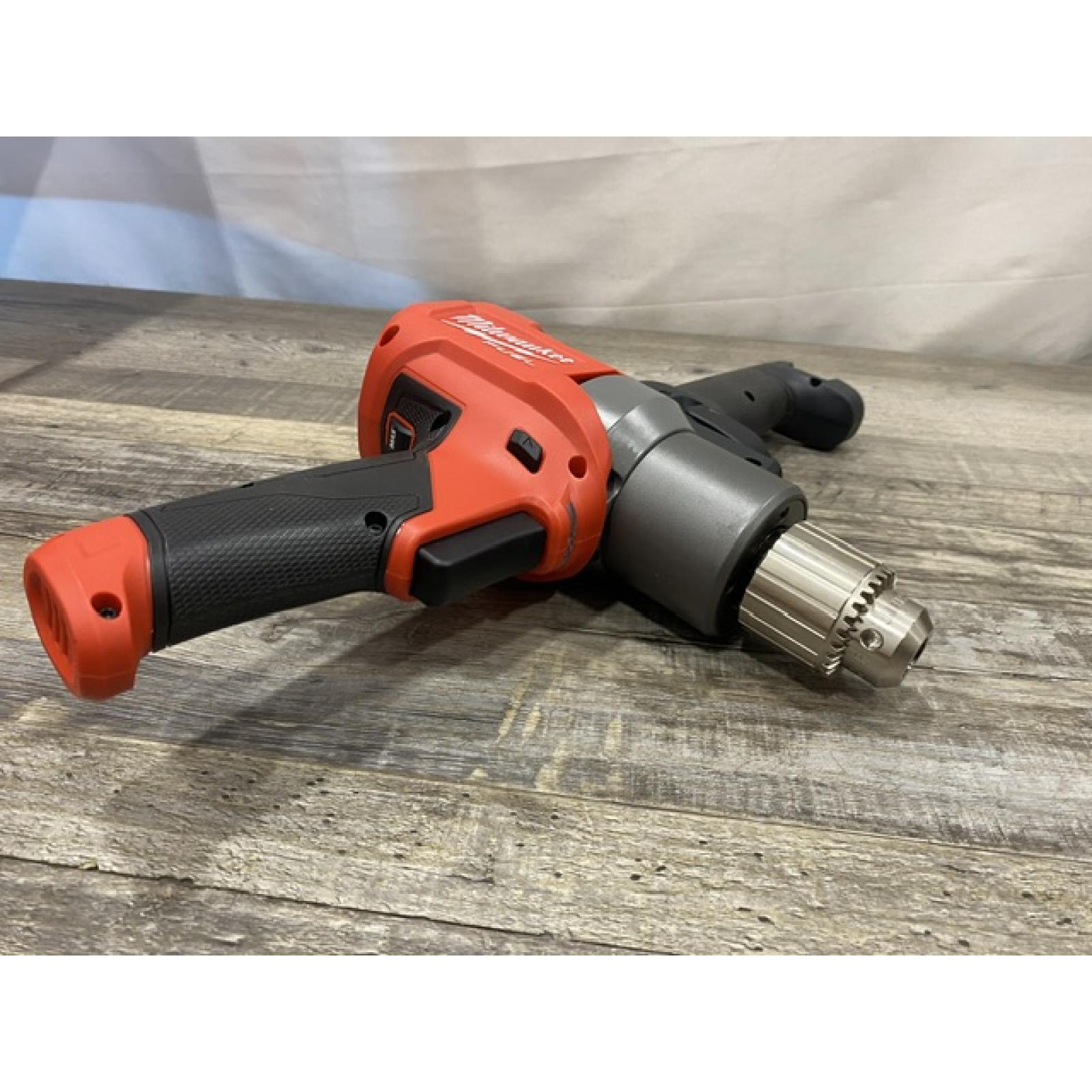 AS-IS Milwaukee FUEL 18V Lithium-Ion Brushless Cordless 1/2 in. Mud Mixer (Tool-Only)