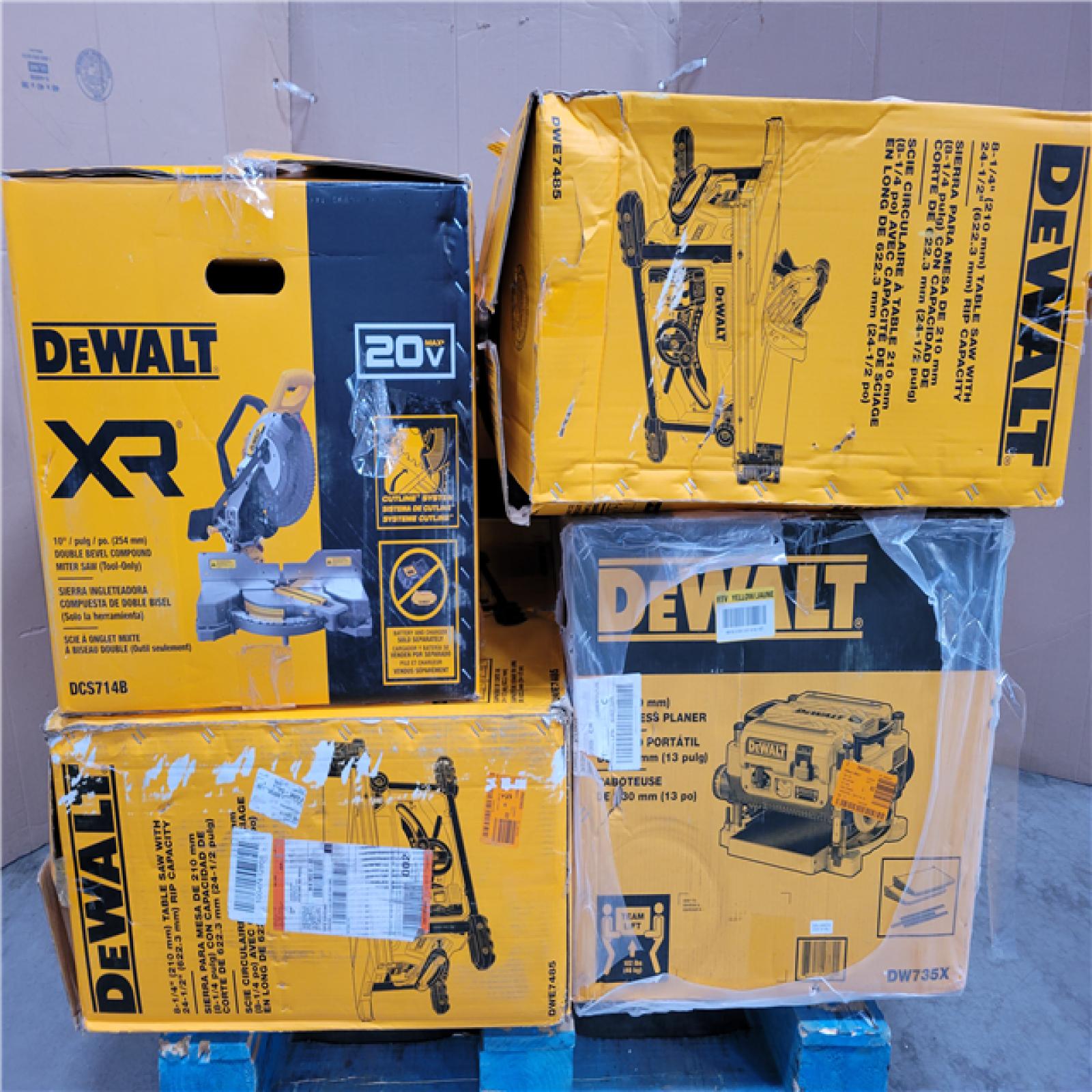 CALIFORNIA AS-IS TOOL PALLET