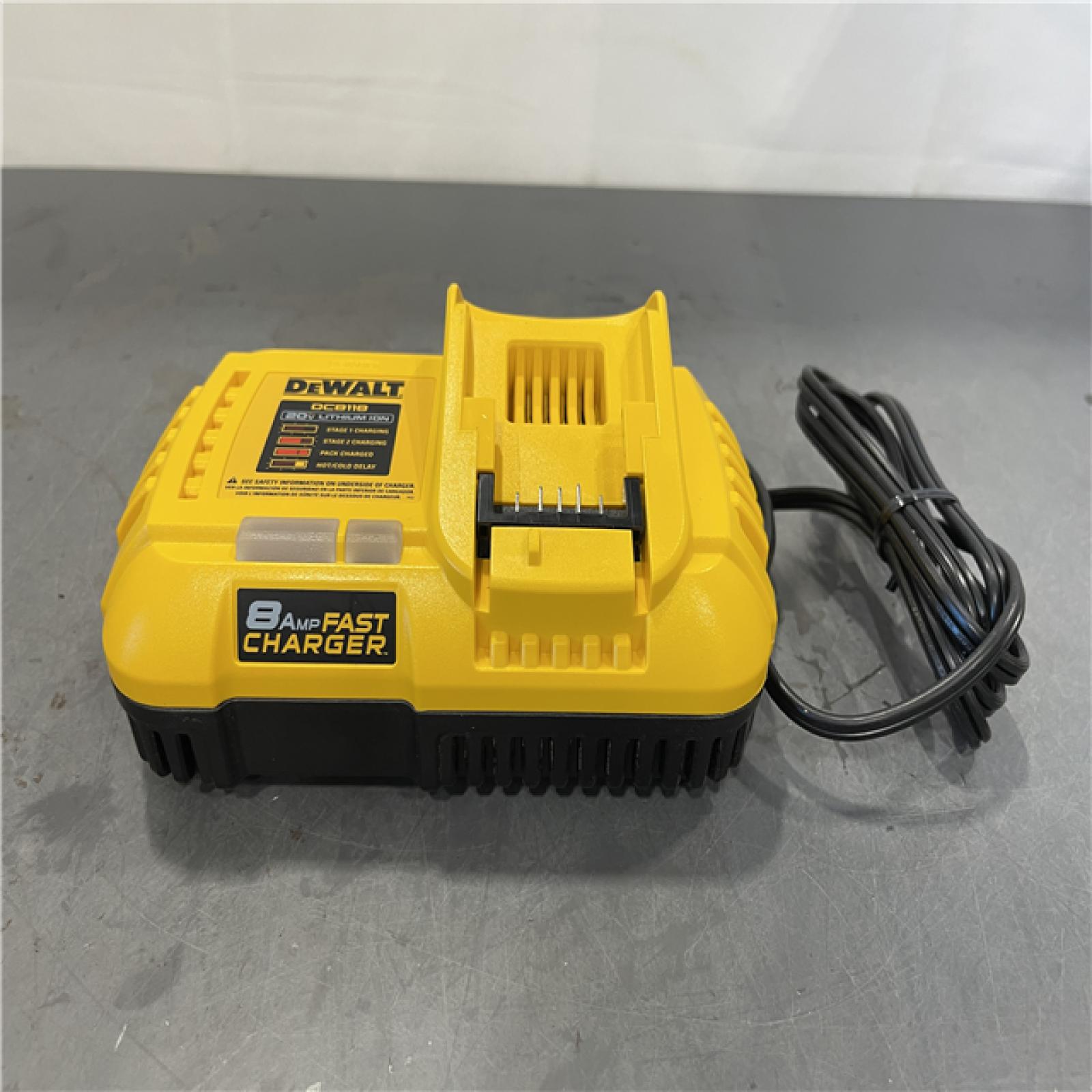 AS-IS - DeWalt 20V MAX / 60V MAX FLEXVOLT Lithium-Ion Fan Cooled Fast Battery Charger